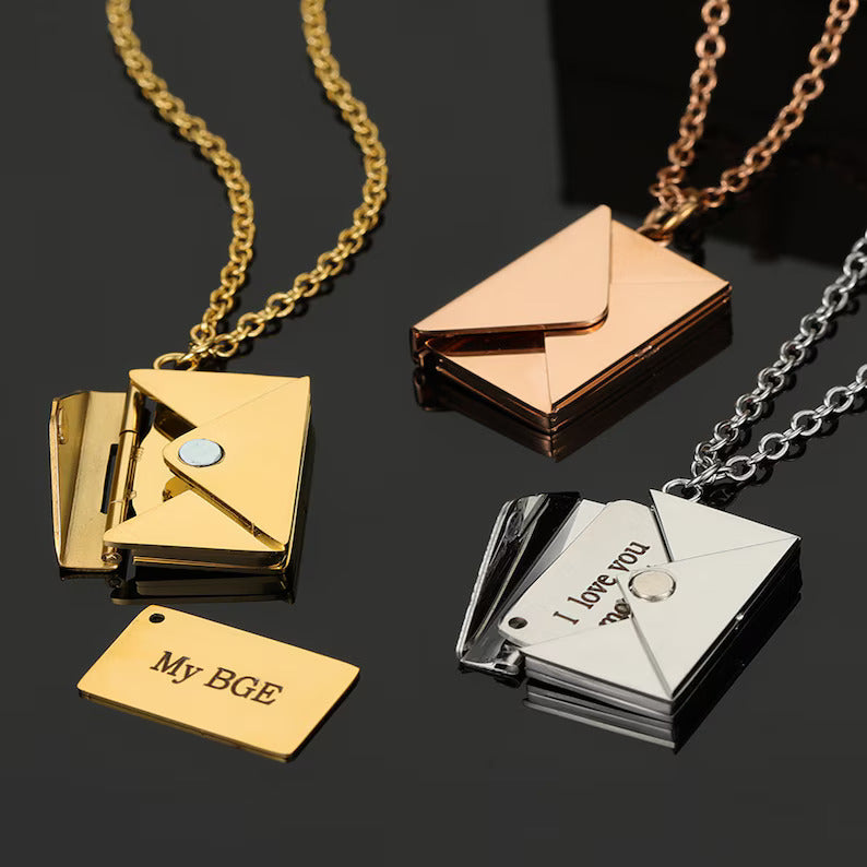 Love Letter Envelope Pendant - Main Image