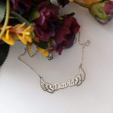 Angelic Engraved Name Pendant - Lavstra