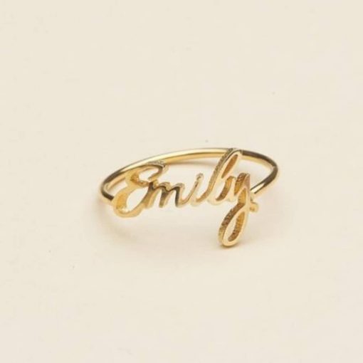 Personalized Name Ring