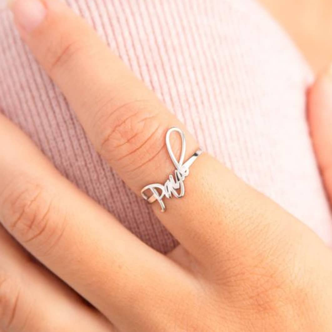 Personalized Name Ring