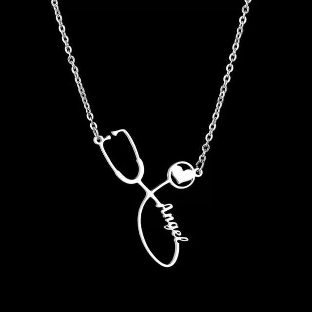 Stethoscope Name Pendant - Lavstra