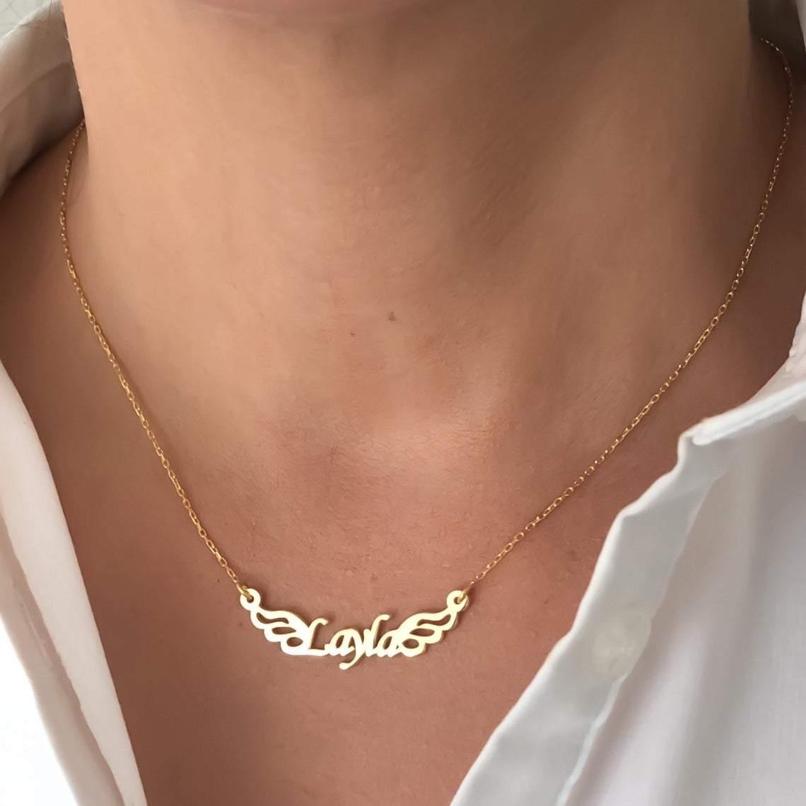 Angel Name Pendant - Lavstra