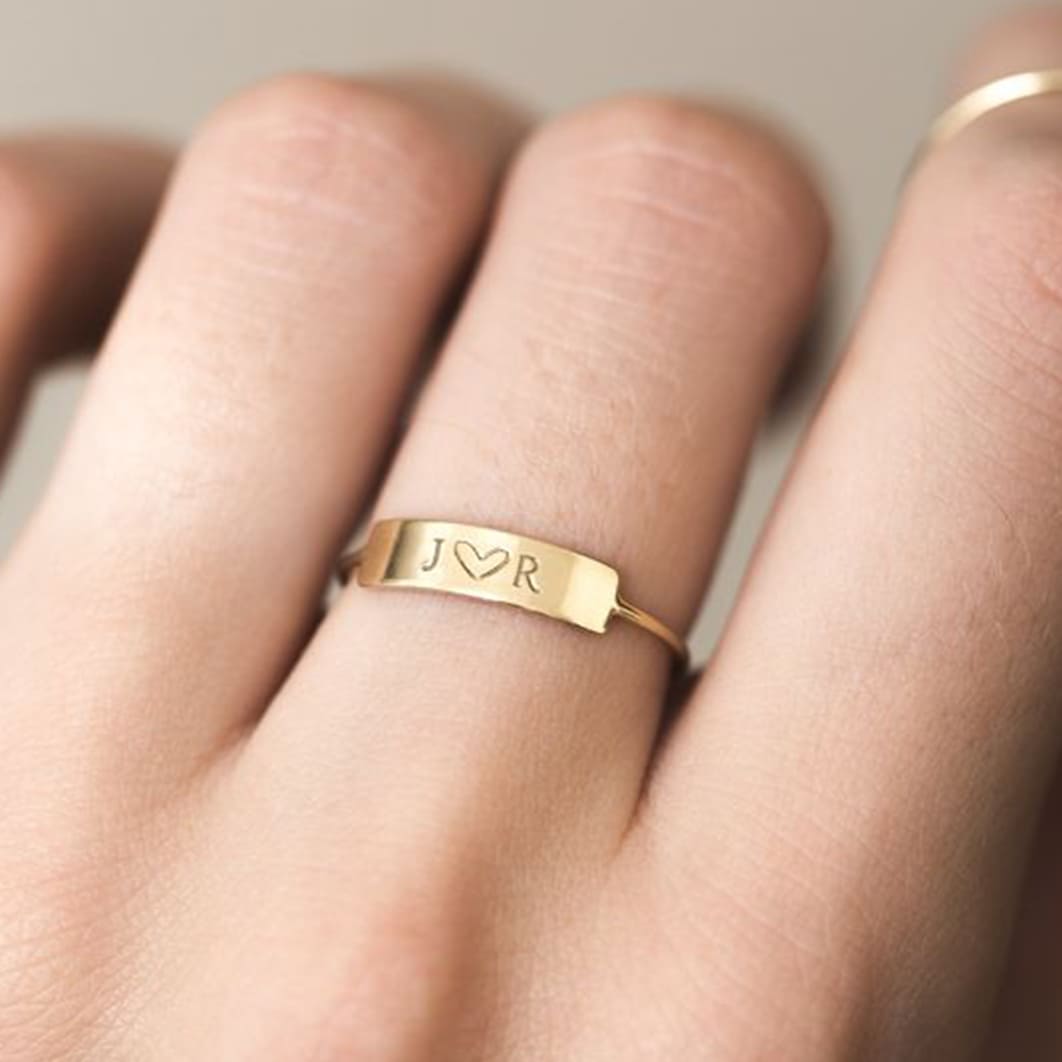 Initial Name Ring