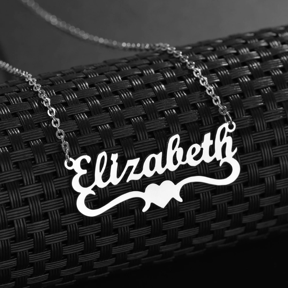 Elizabeth on sale name necklace